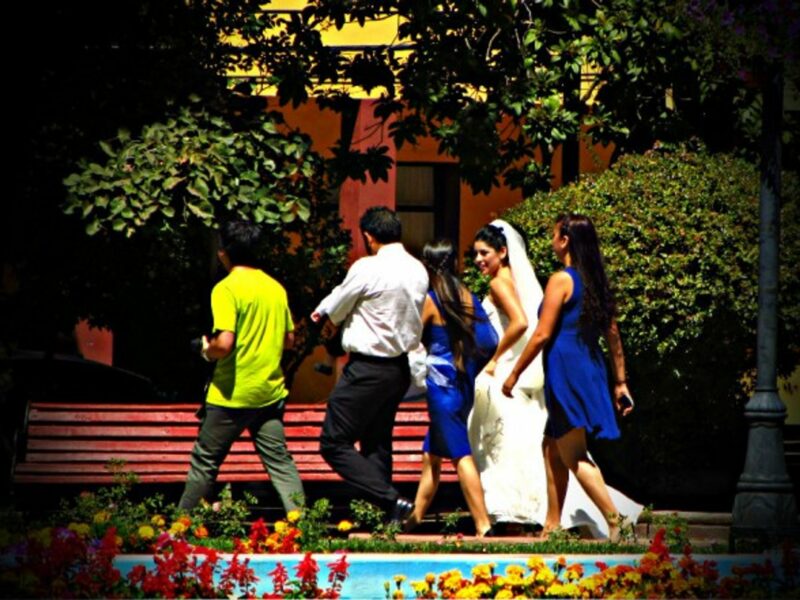 A (first-time) bride in Chile