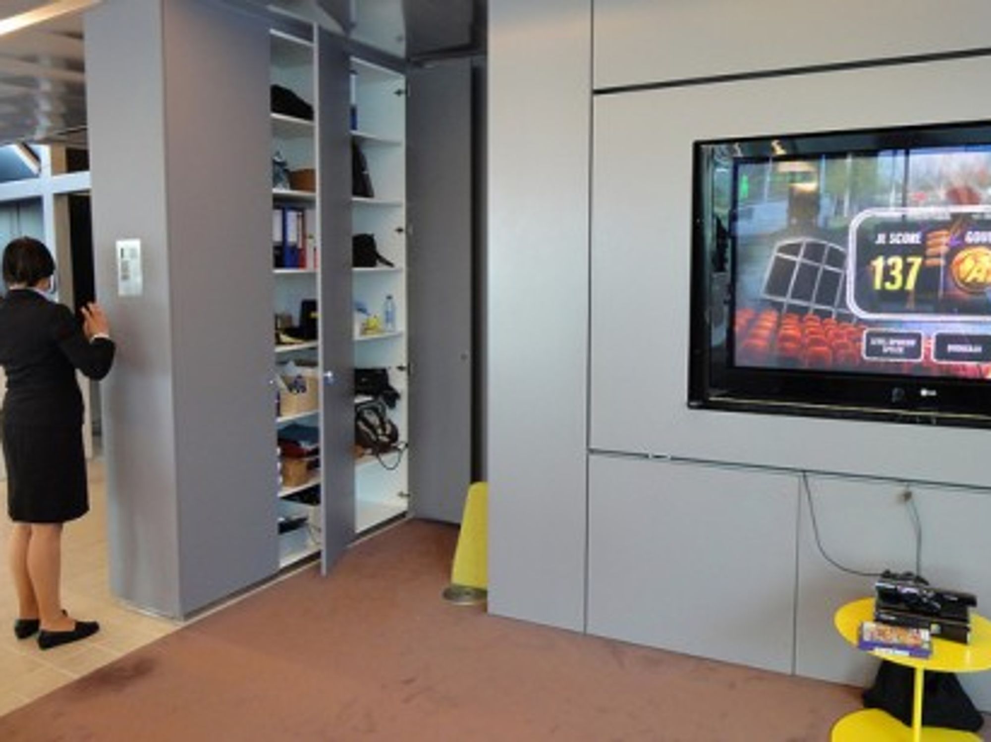 A gaming room in the Microsoft office in The Netherlands (wovox)