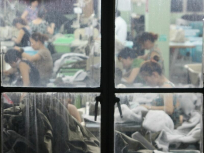 A garment factory in Jiaxing