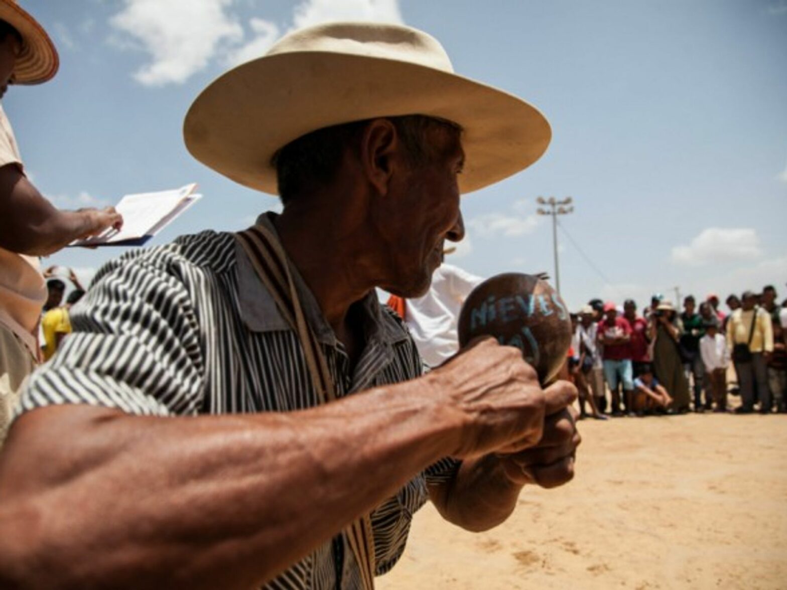 A gathering of the Wayuu tribe.