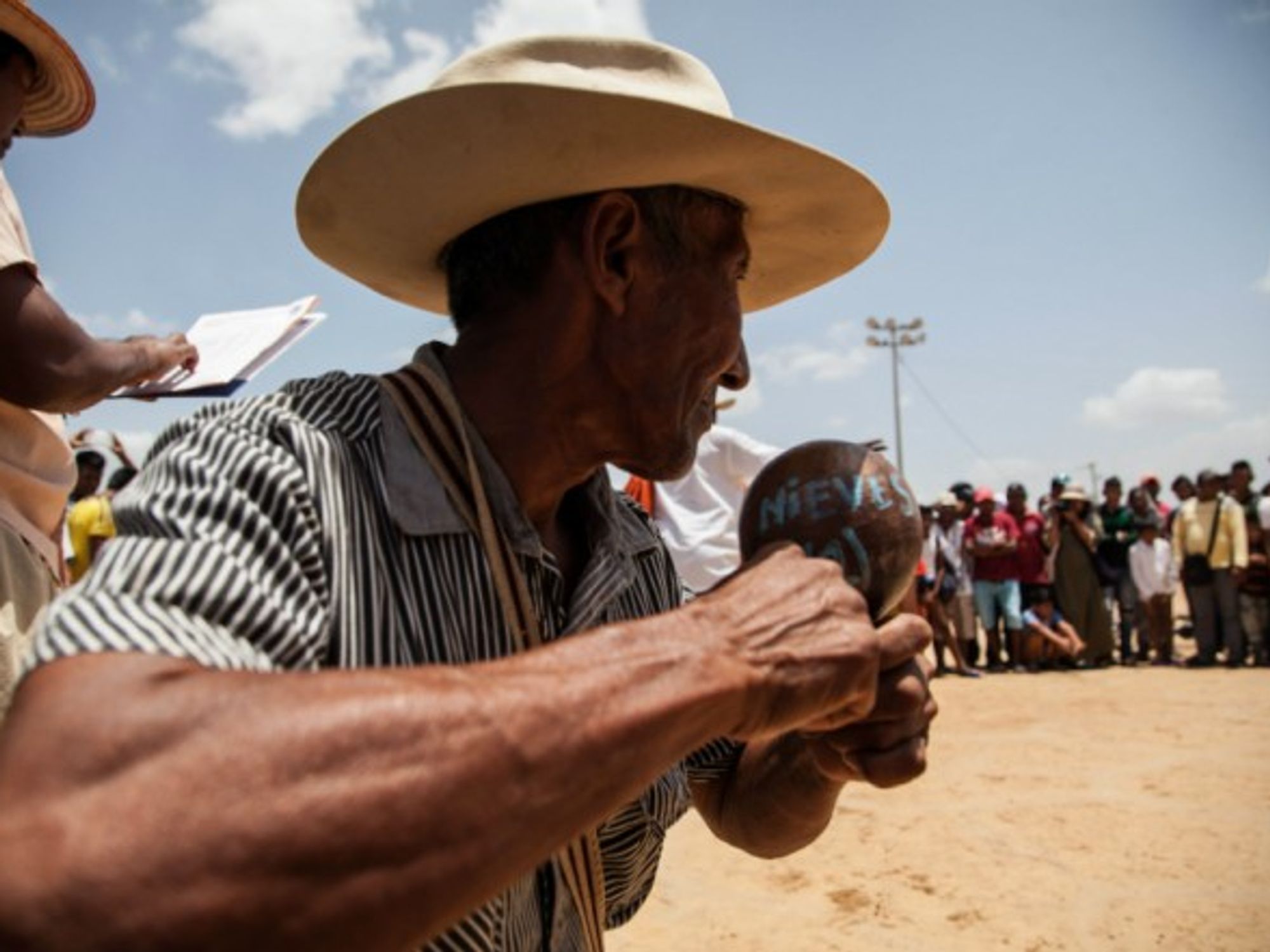 A gathering of the Wayuu tribe.