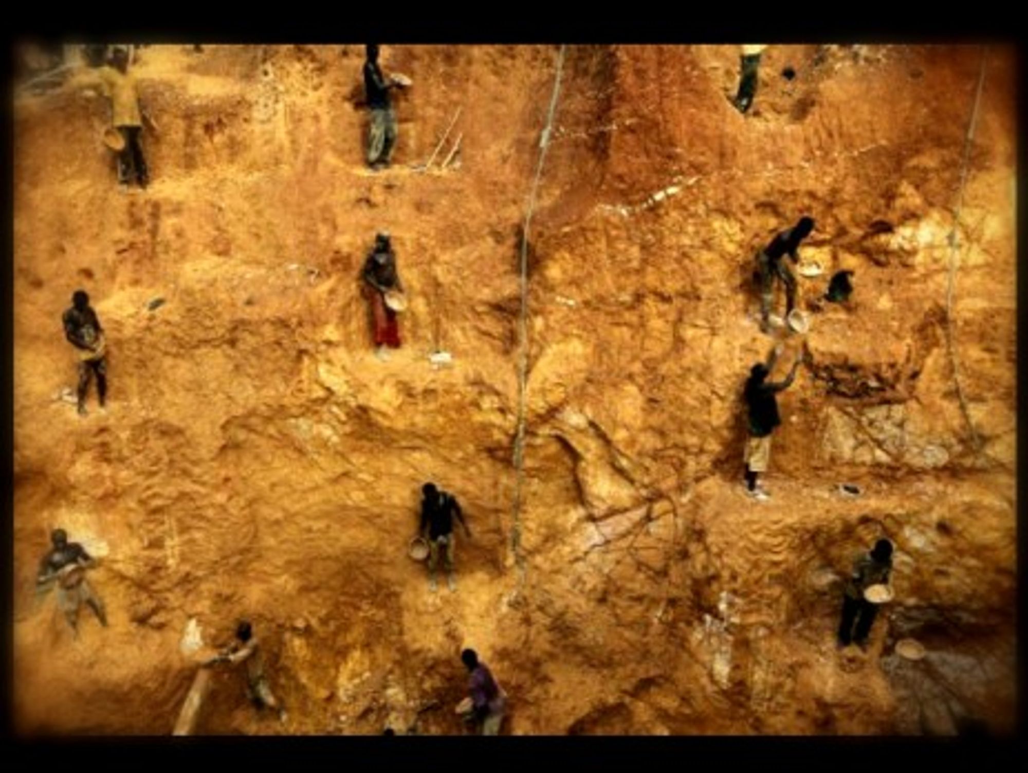 A gold mine in Ghana