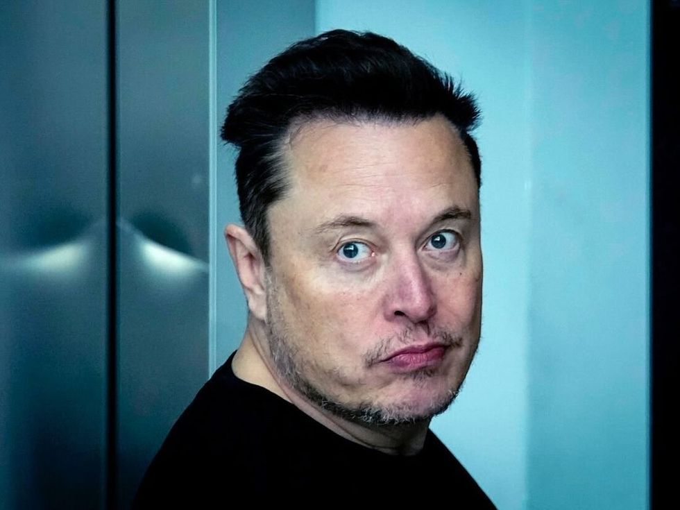 A headshot photo of Elon Musk