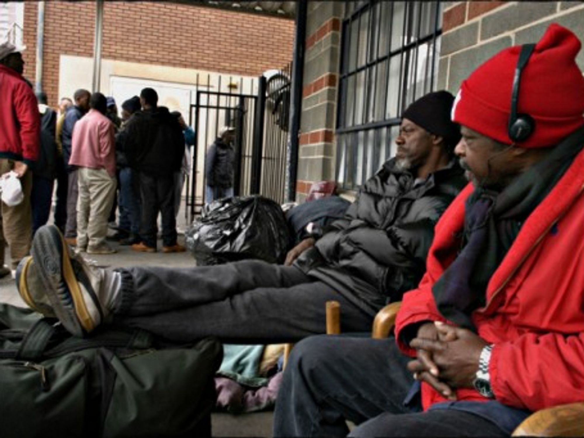 A homeless shelter in Atlanta