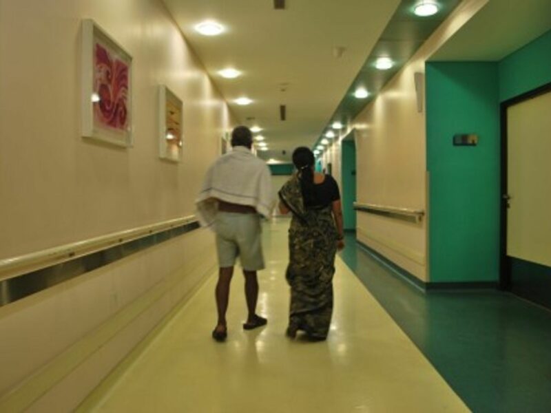 A hospital in Bangalore, India