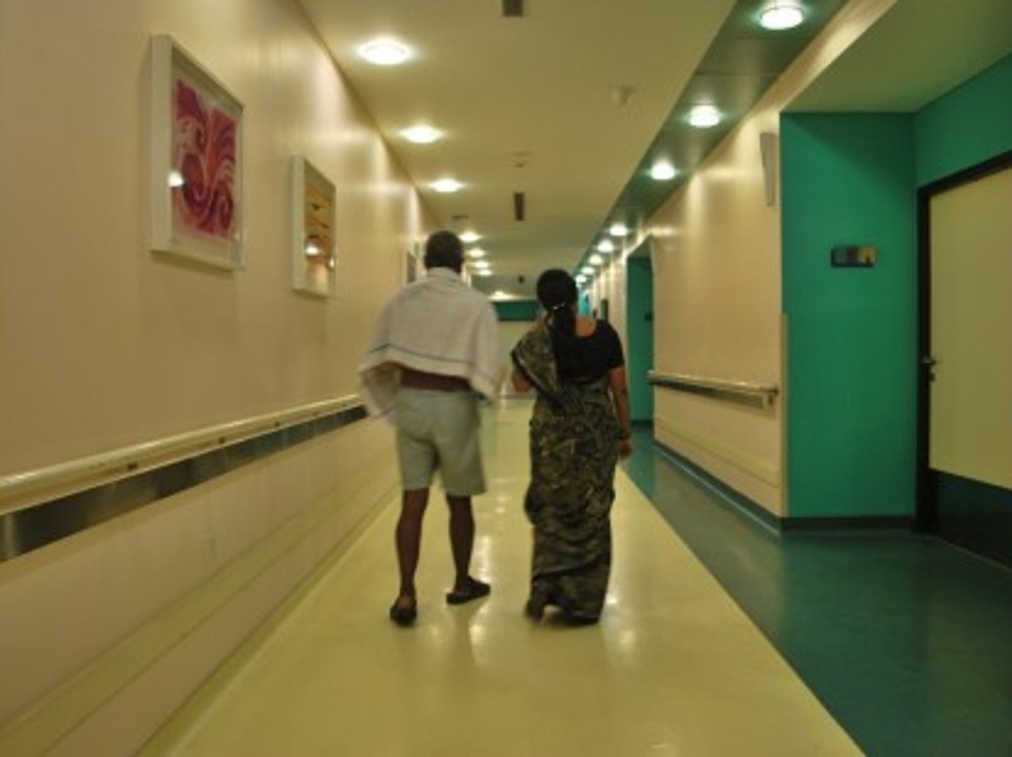 A hospital in Bangalore, India