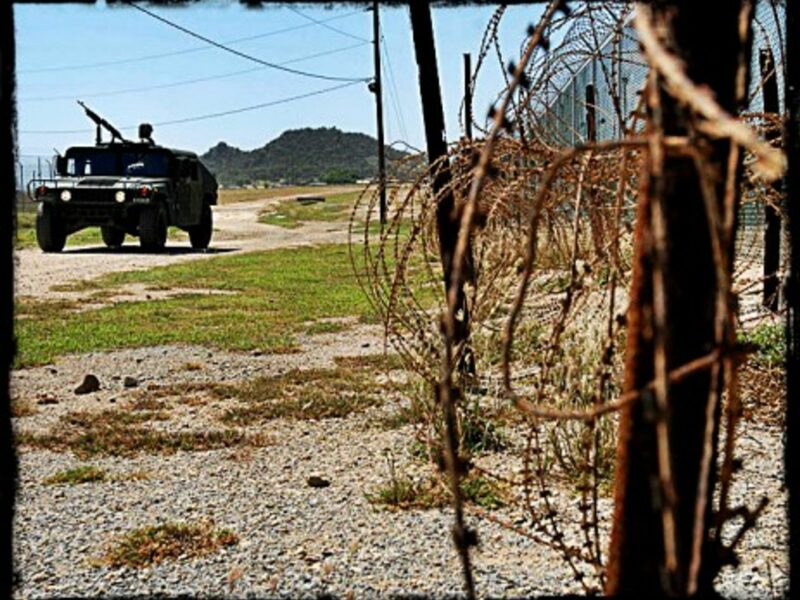 A Humvee at Guantanamo Bay Naval Base, Cuba