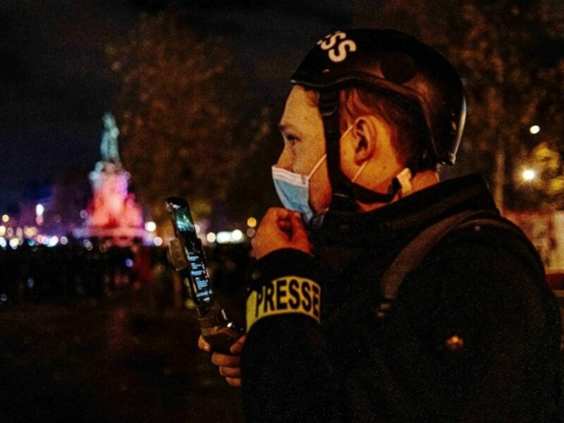 A journalist in Paris