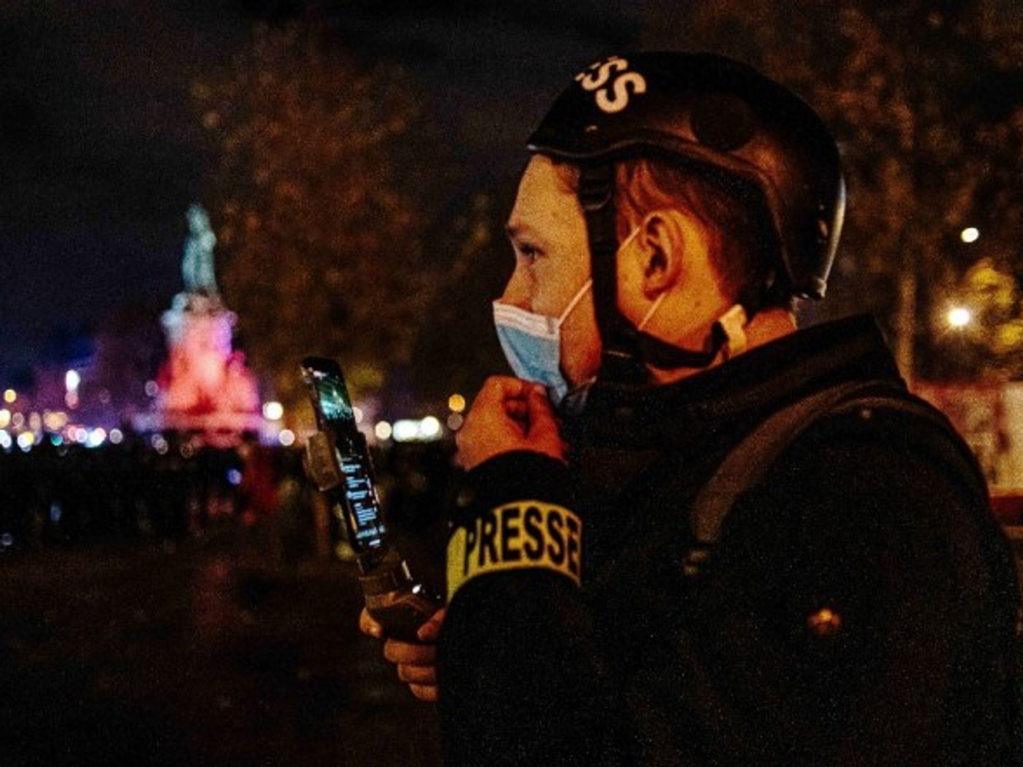 A journalist in Paris
