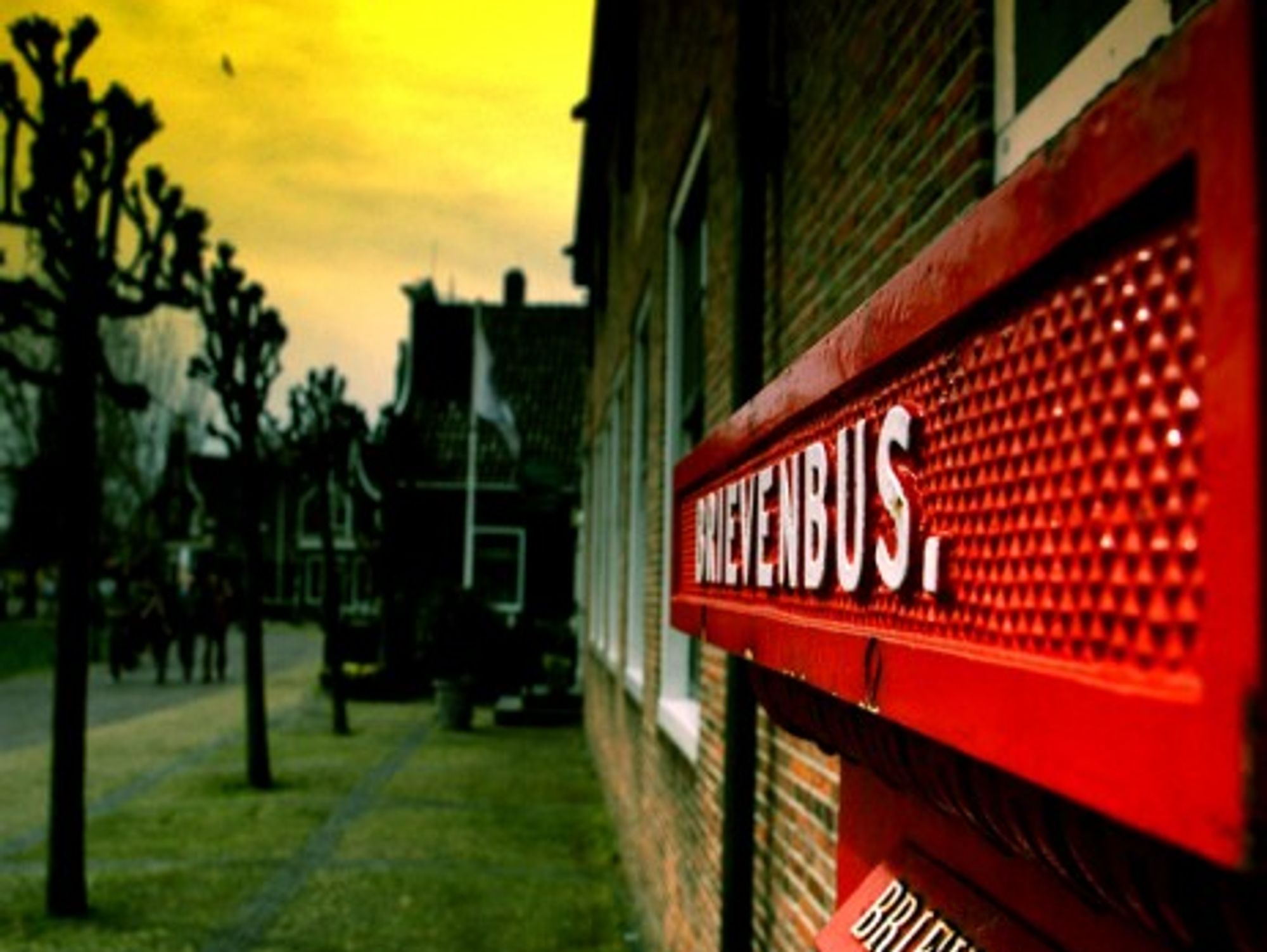 A mailbox in northern Holland