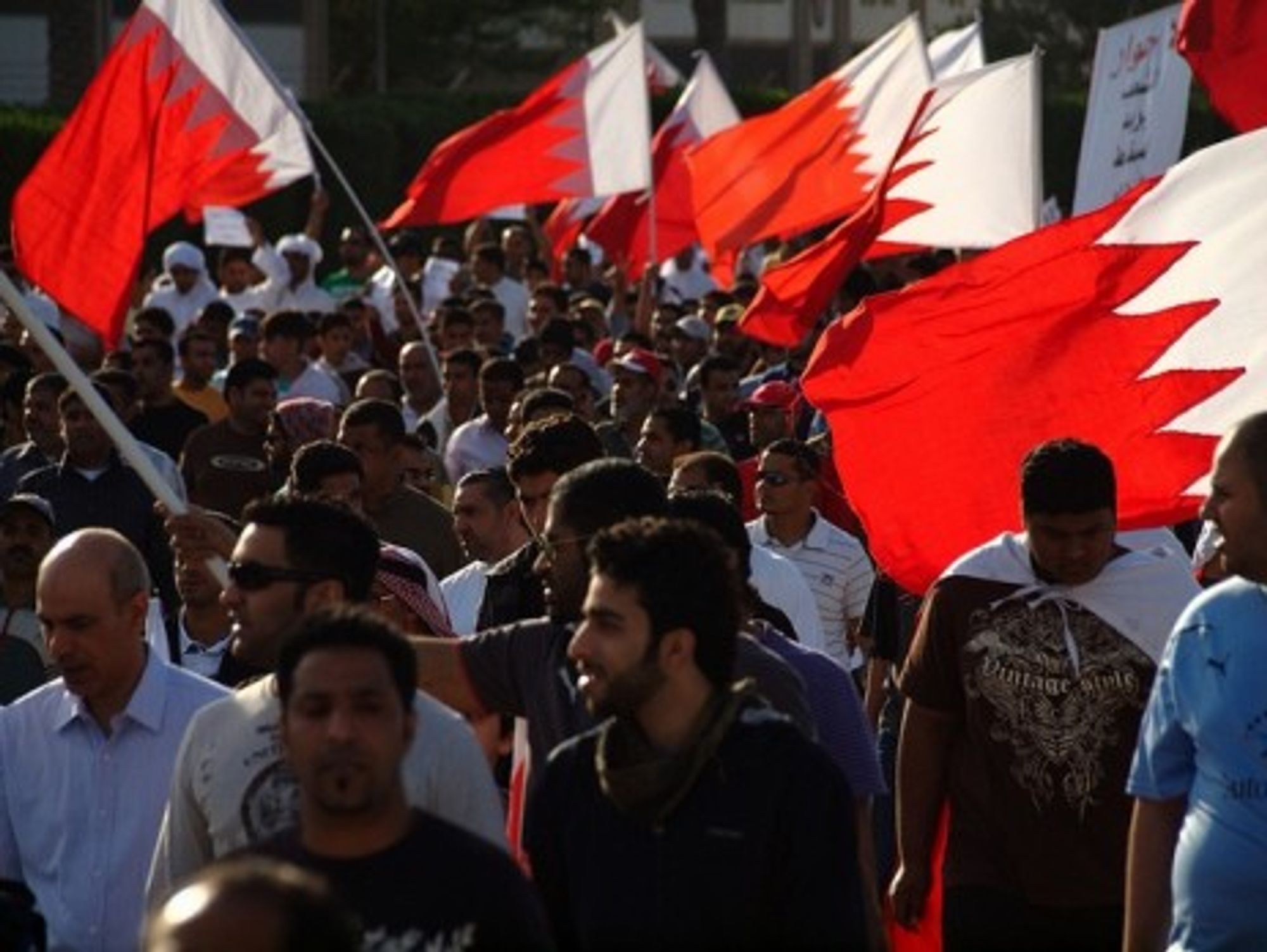 A March 4 protest in Bahrain