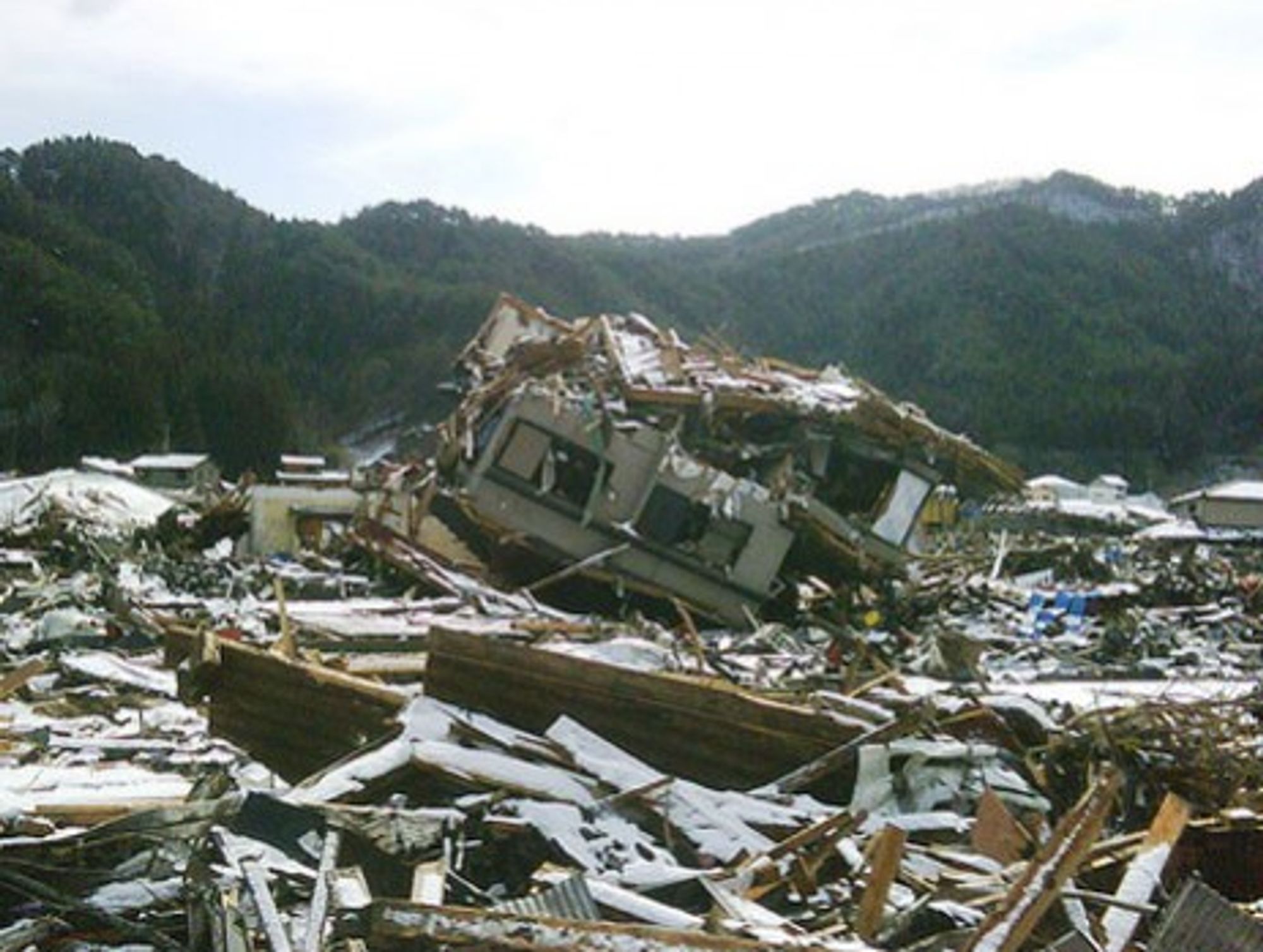 A massive concrete coastal wall couldn't save Kamaishi from the March 11 tsunami.