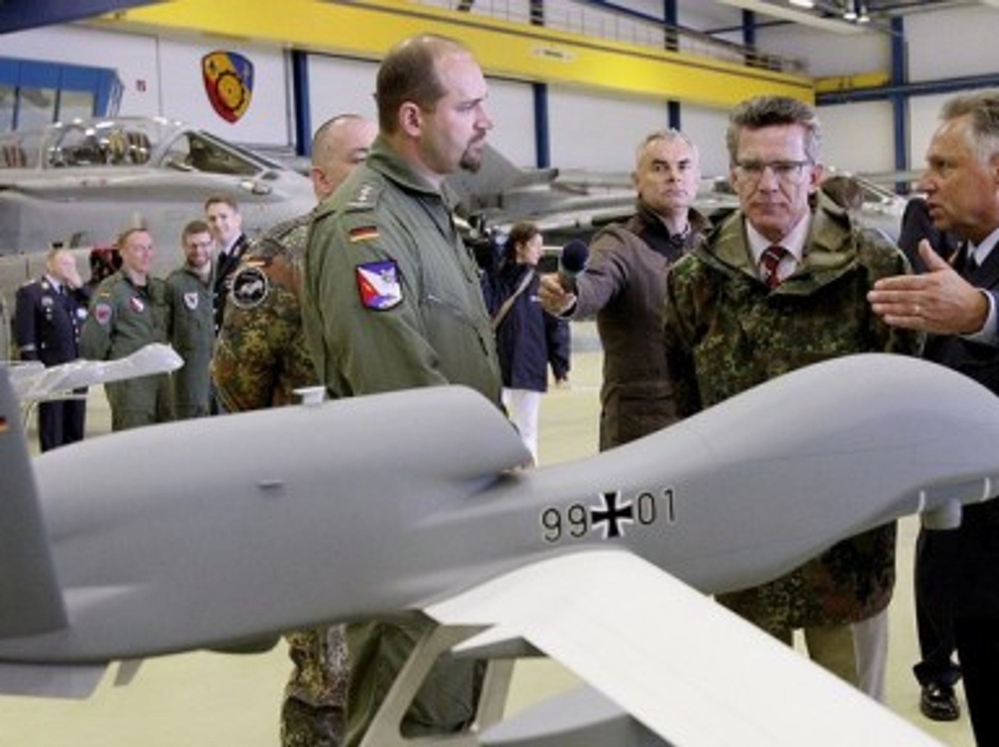 A model of Germany's 'Euro Hawk'