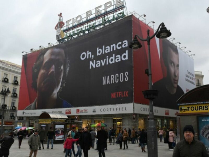 A 'Narcos' poster