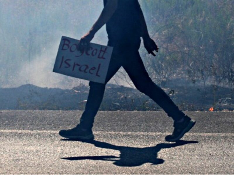 A Palestinian protester in Nablus, West Bank
