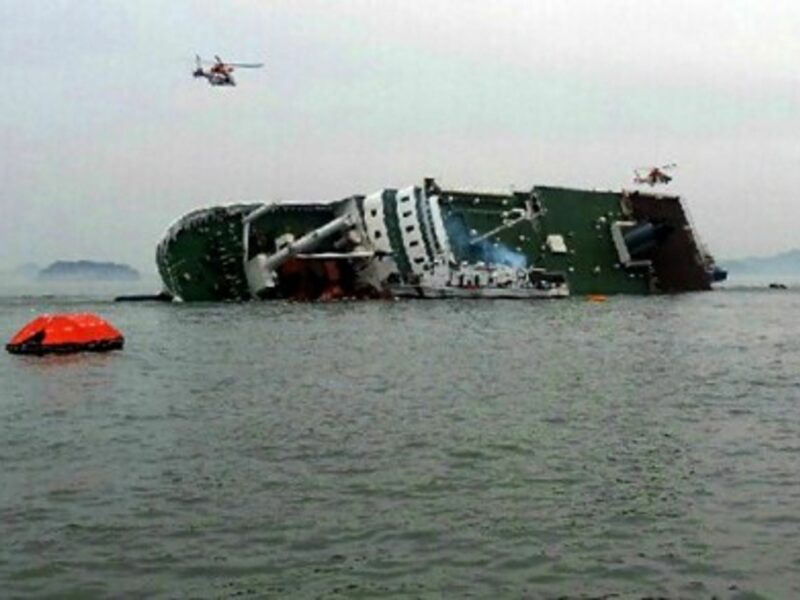 A passenger ship with 477 people aboard sank off South Korea's southwest coast Wednesday morning