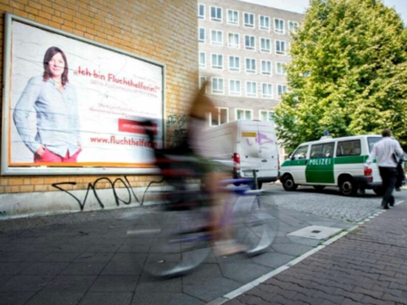 A Peng Collective ad in Berlin