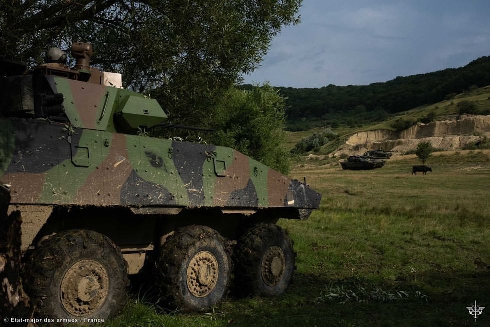 a photo of a French tank