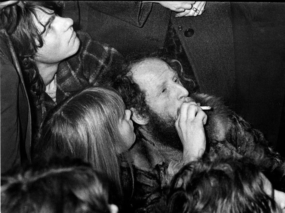 A photographe taken during the 1968 student revolt in West Berlin.