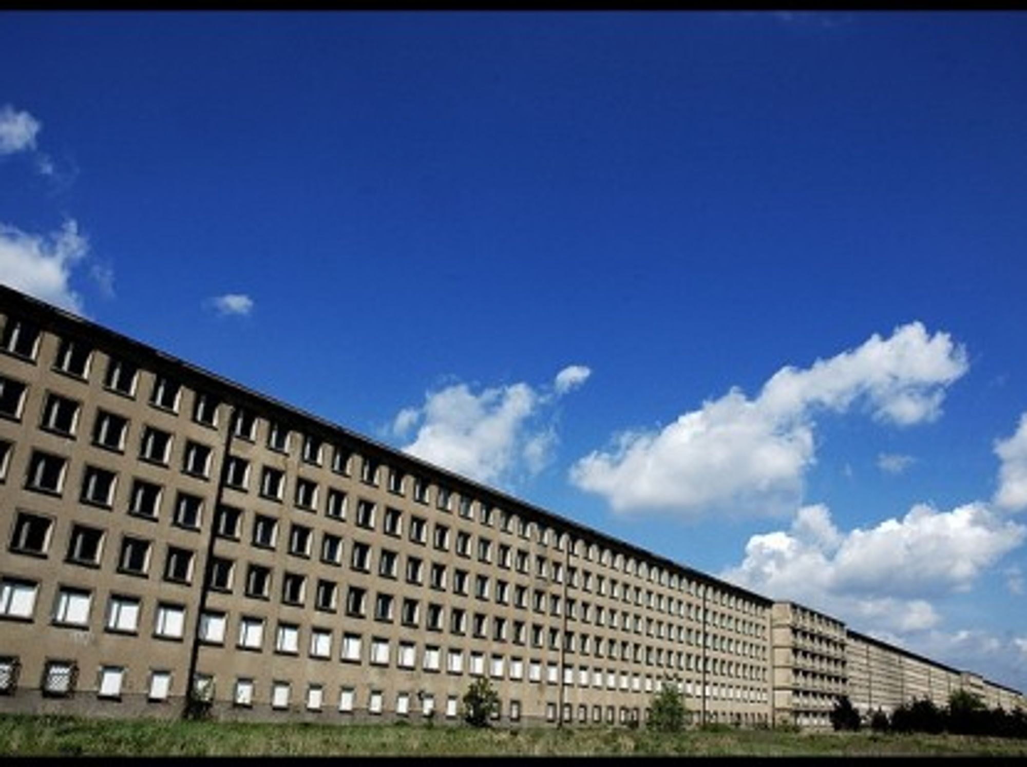 A portion of the Prora building on the island of Rügen