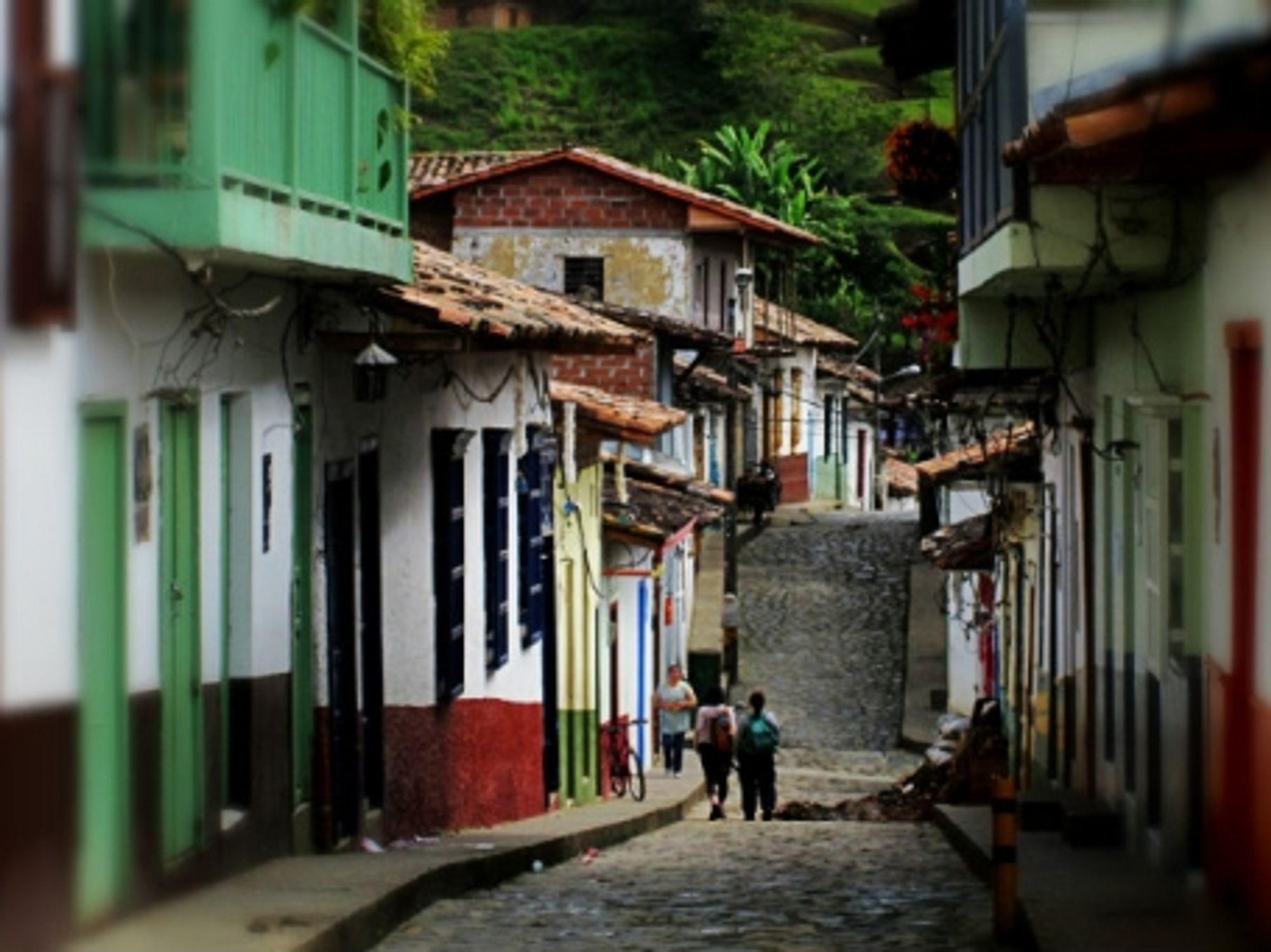 A quiet street in Concepcion
