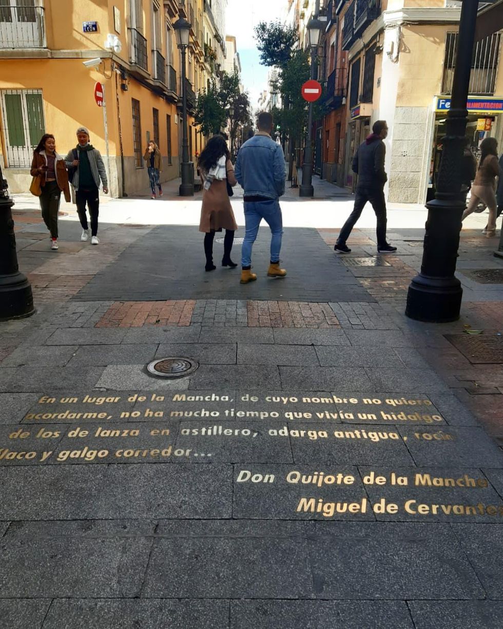 A quote from Don Quixote