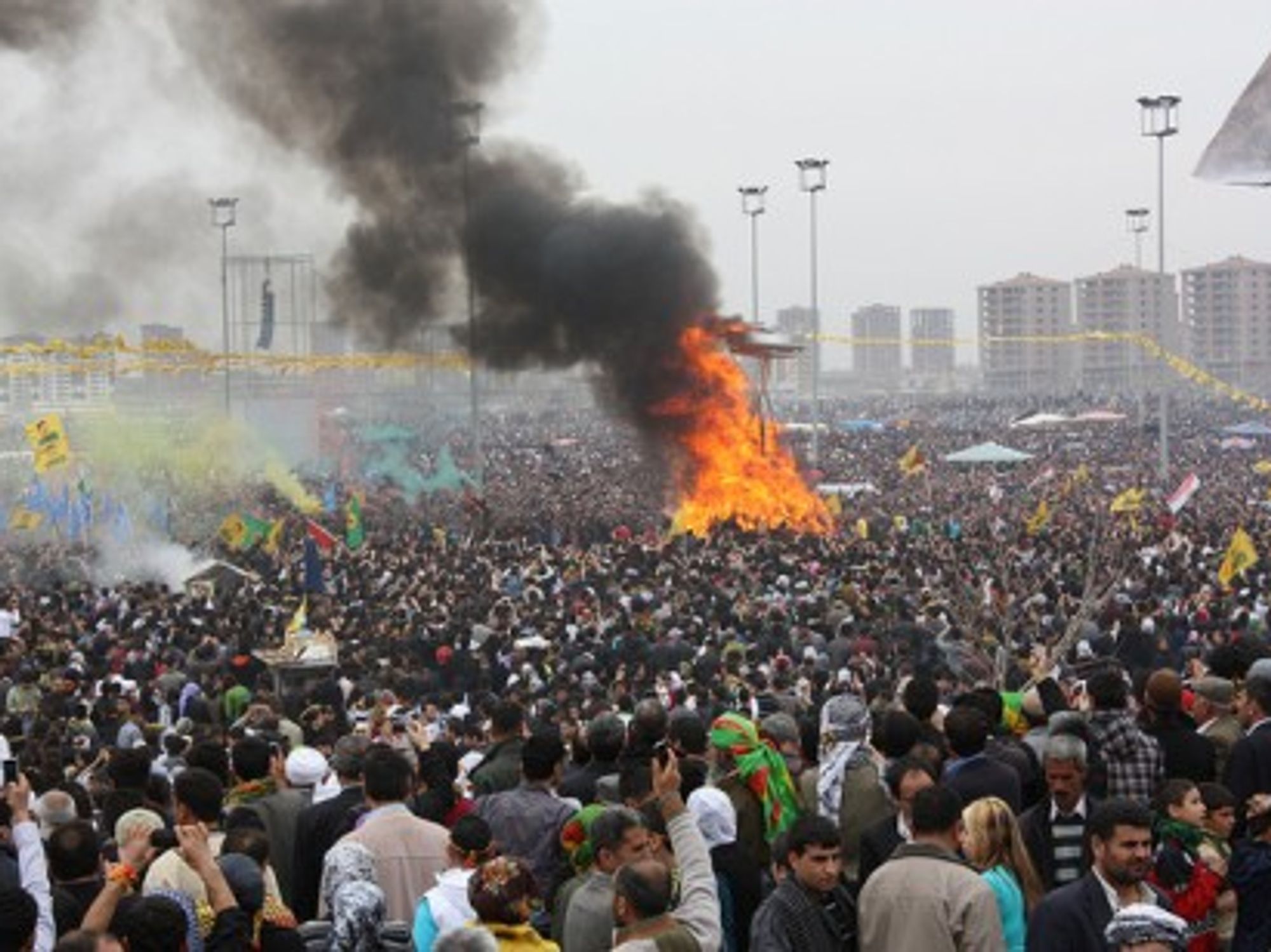 A recent gathering in Diyarbakır, southeastern Turkey's largest city and a Kurdish stronghold.