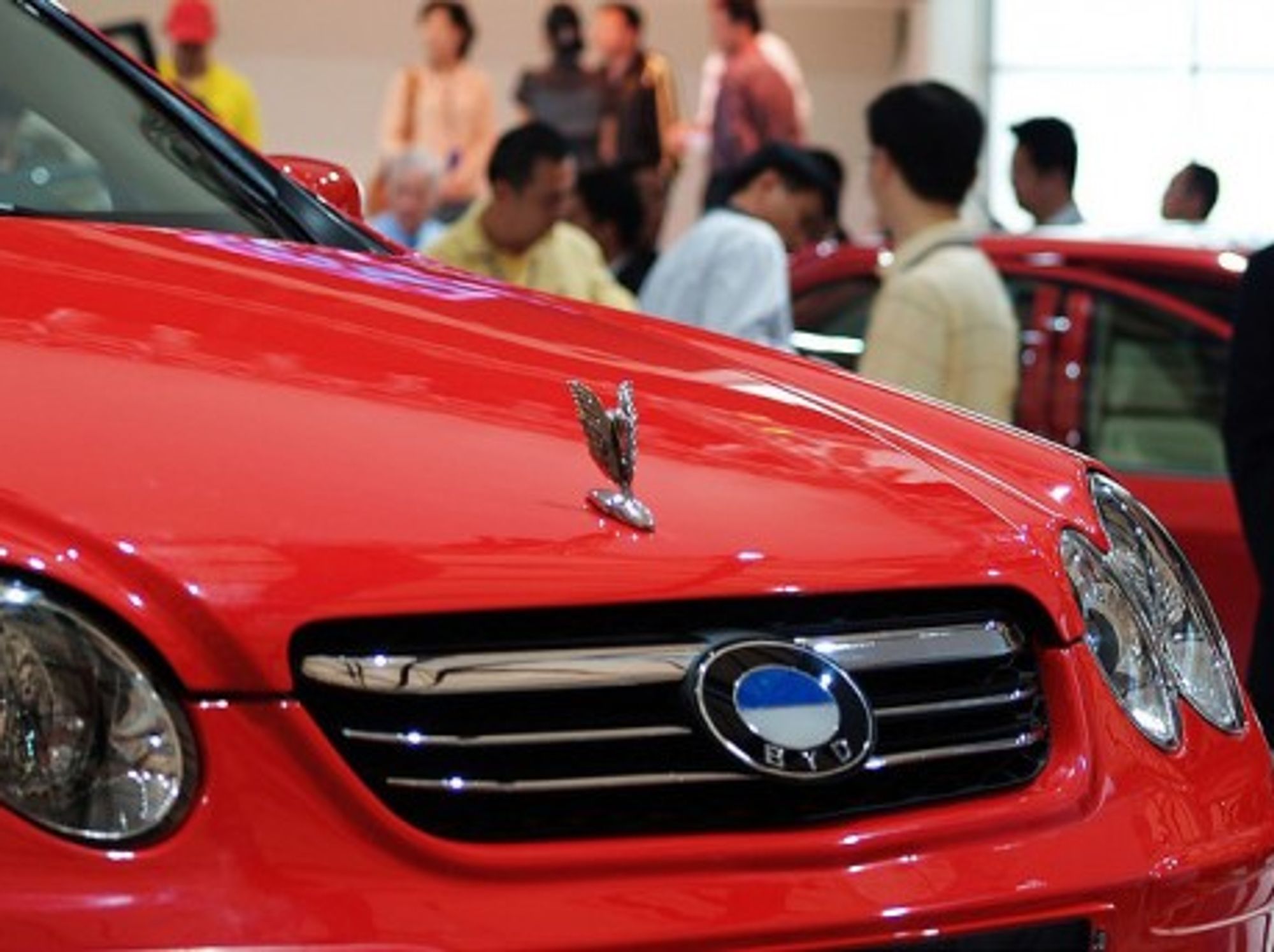 A recent model by Chinese carmaker BYD