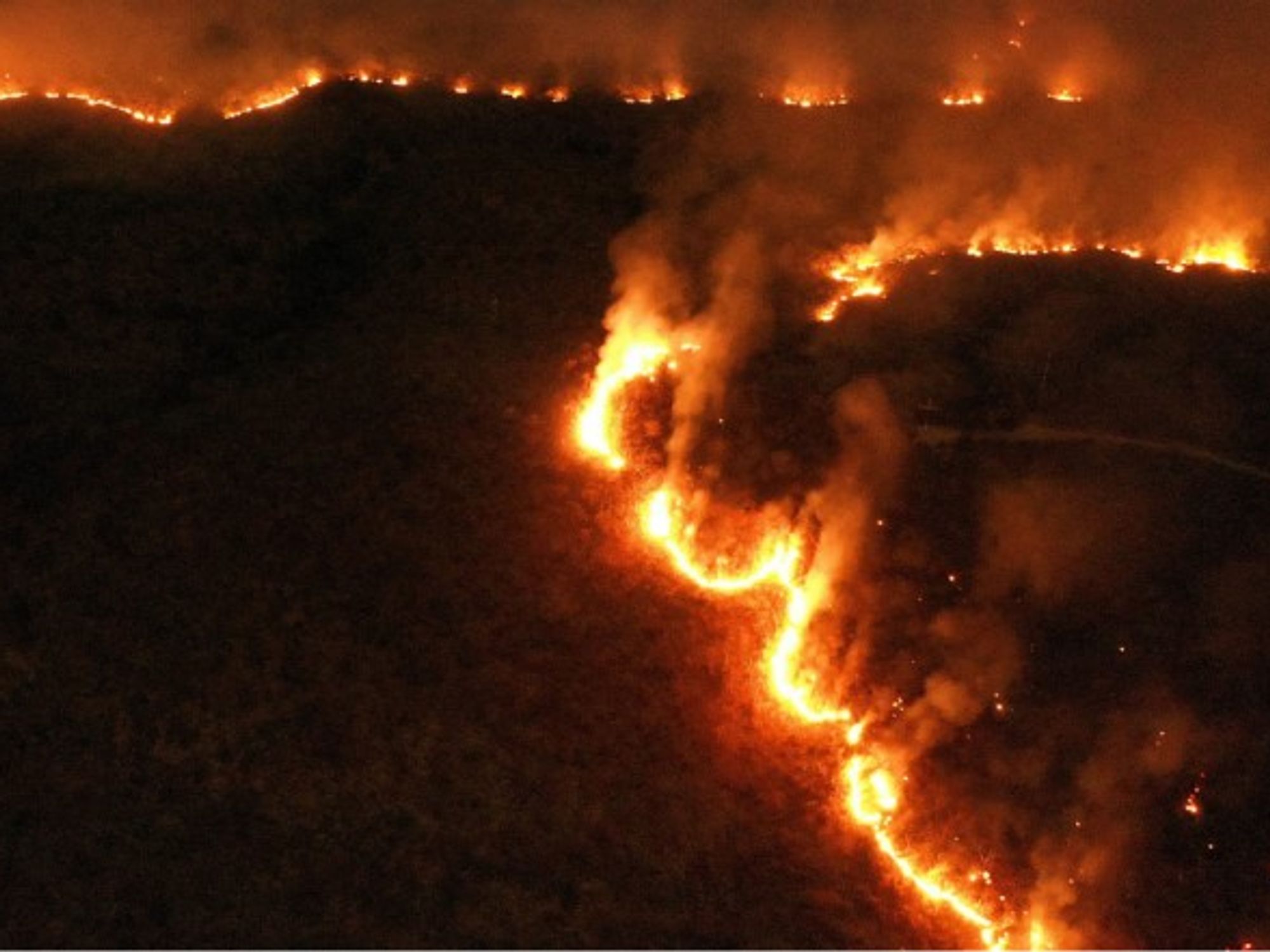 A record number of fires have been raging for three weeks.