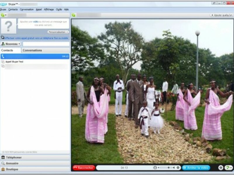 A Rwandan wedding (photo montage)