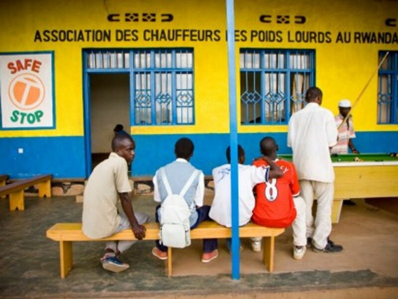 A "safe stop" in Rwanda