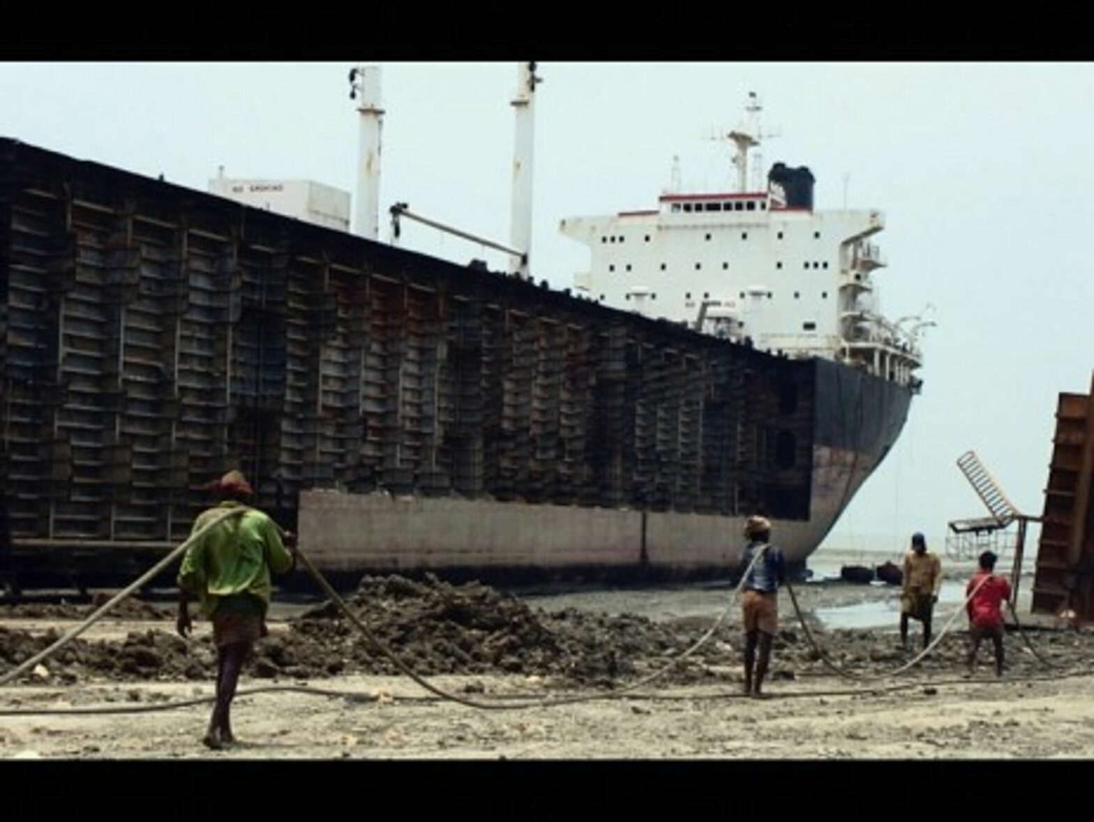 A ship yard in Chittagong, the economic capital of Bangladesh