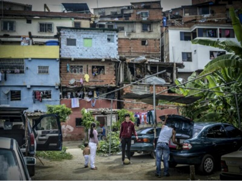A slum in Caracas, Venezuela â€” Photo: Charles Mostoller/ZUMA