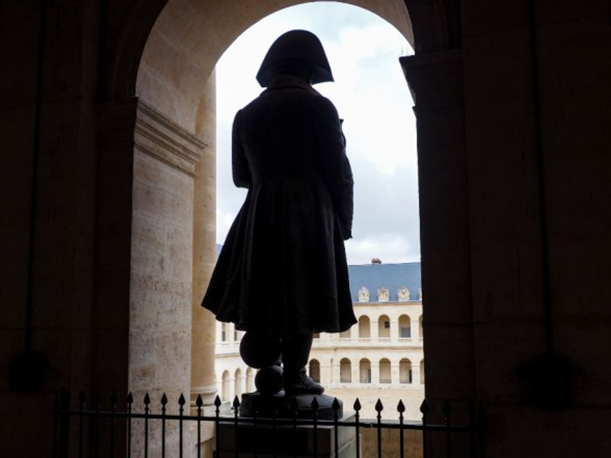 A statue of Napoleon in Paris