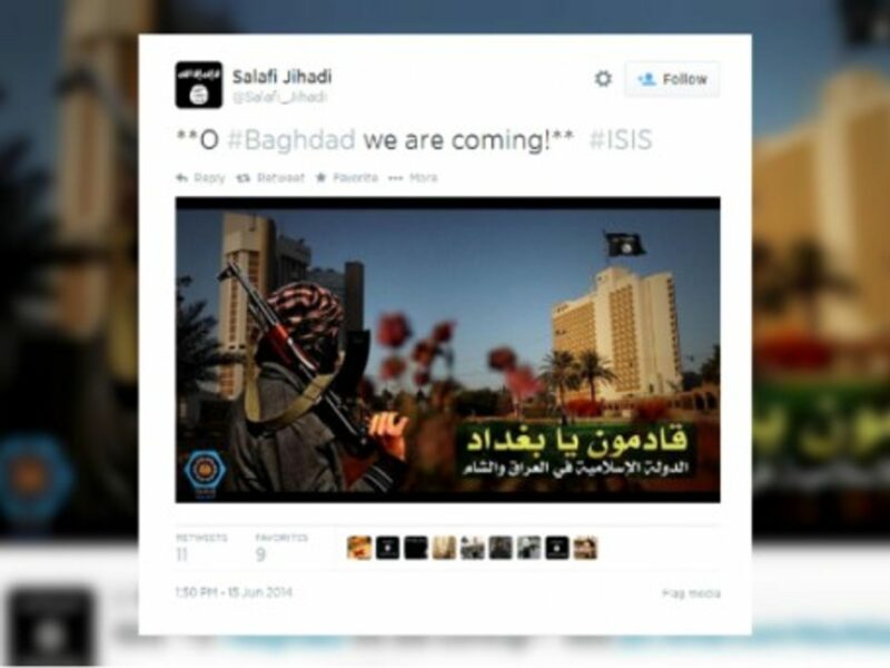 A suspended ISIS-linked Twitter account