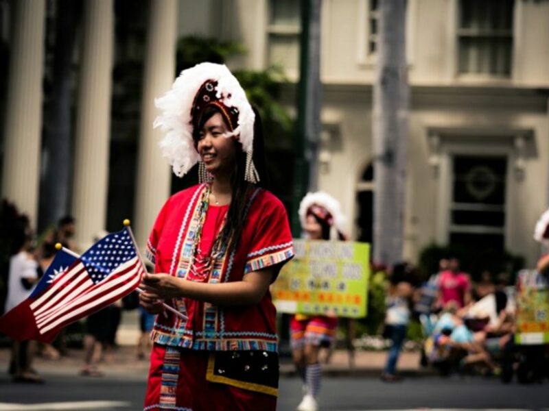 A Taiwanese American parade in Honolulu