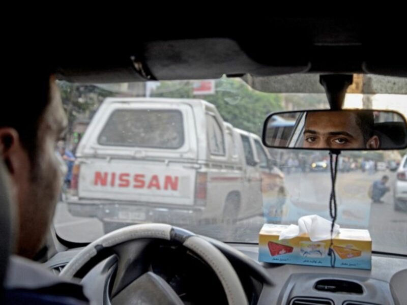A taxi driver at Cairo
