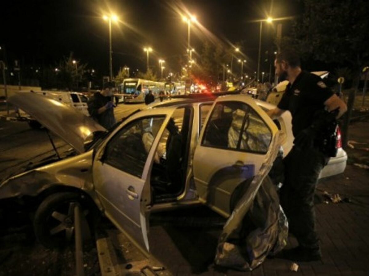 A three-month-old baby was killed in a Jerusalem car crash Wednesday
