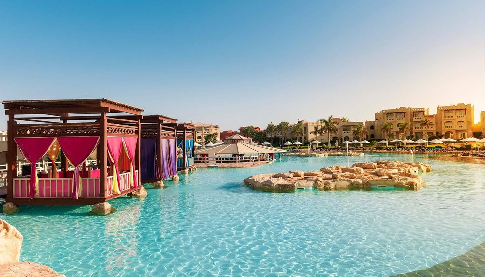 A tourist resort in Sharm El Sheikh