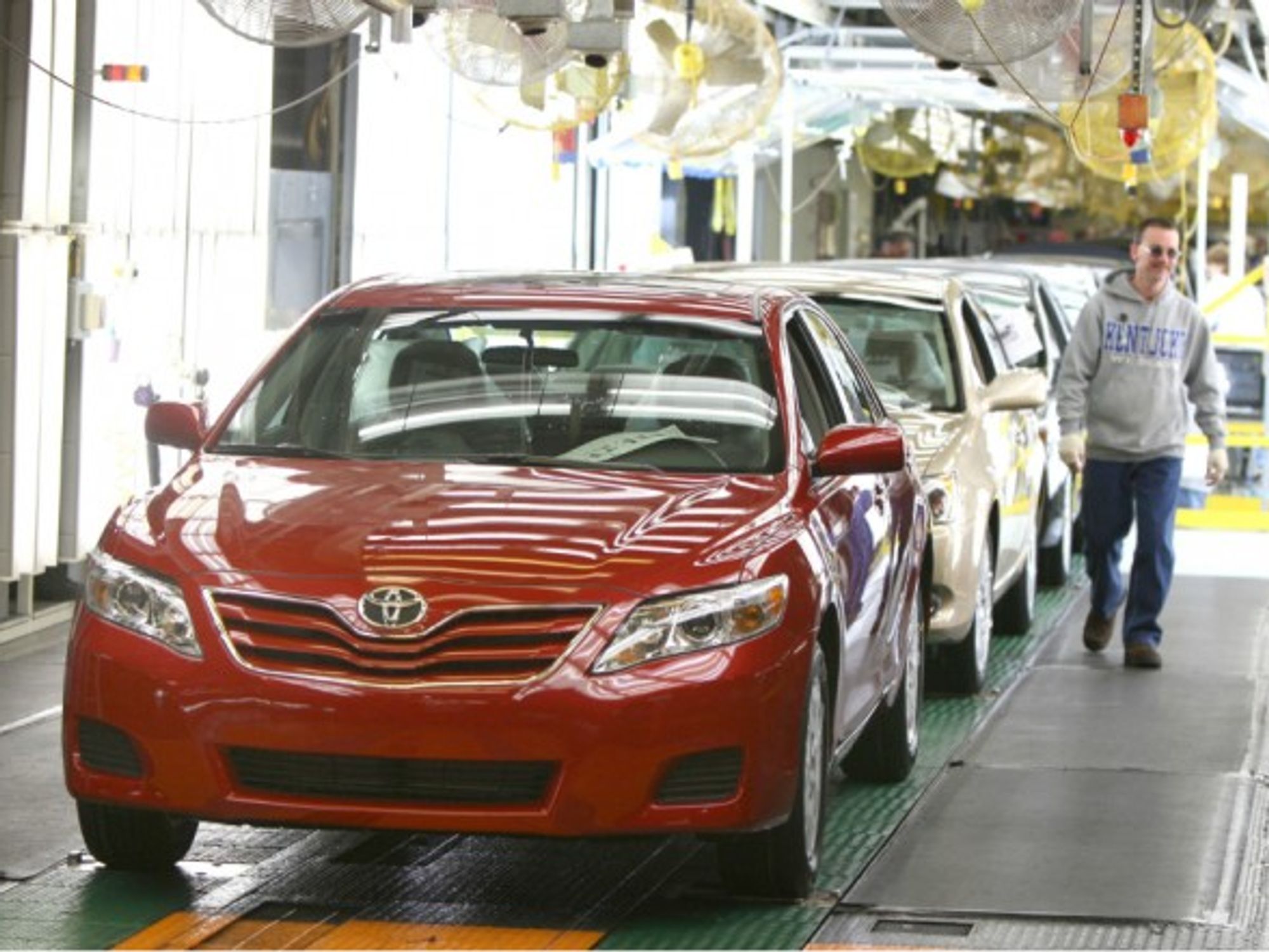 A Toyota plant in Kentucky in 2008