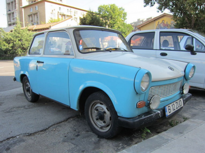 A Trabant 601S in Bucharest