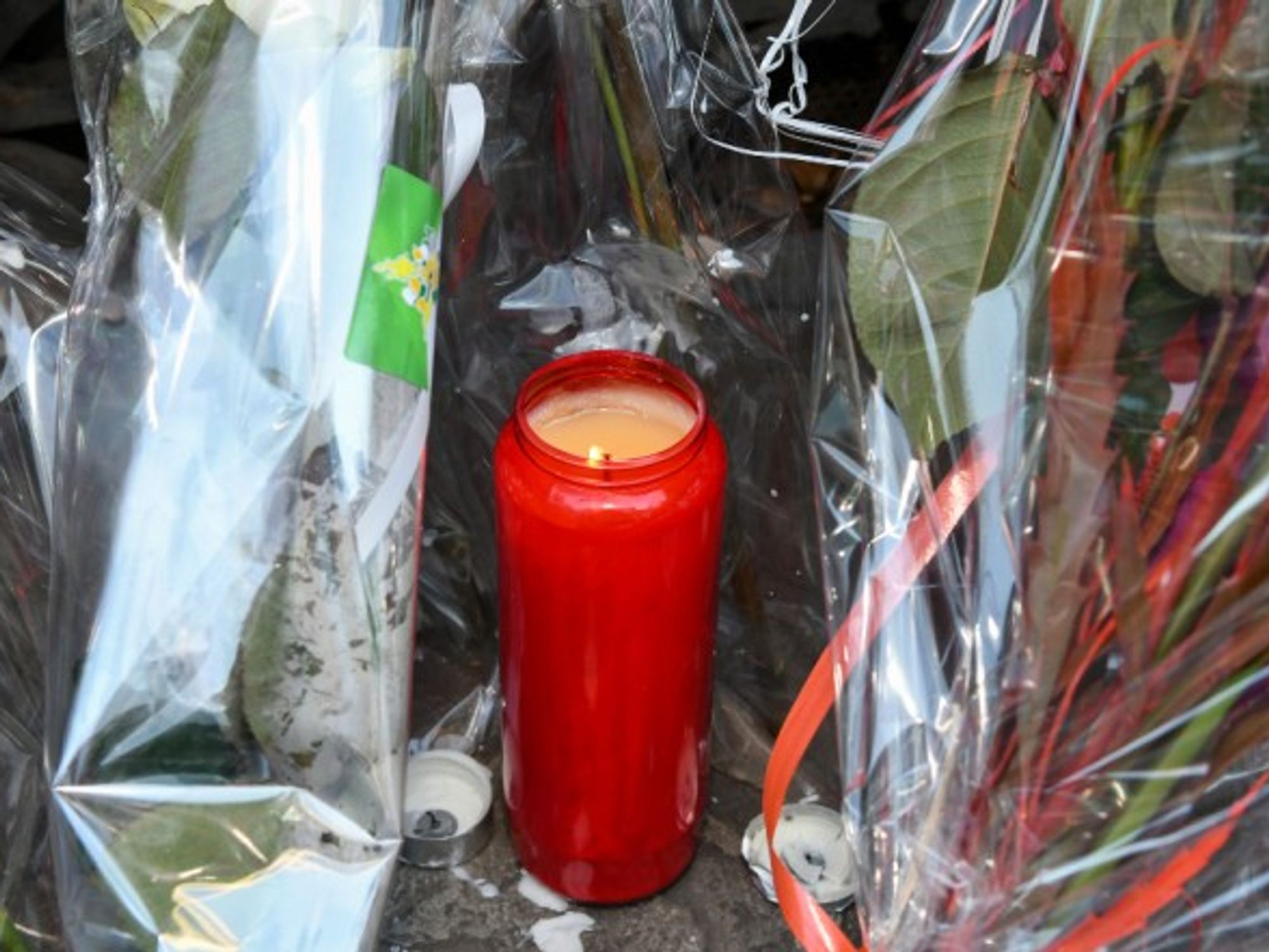 A tribute to a young women who committed suicide during the pandemic in Liege, Belgium