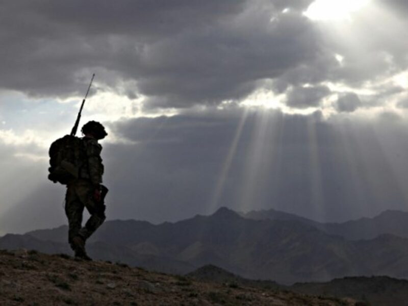 A U.S. Army Spc. in Afghanistan's Logar province, in June 2010.