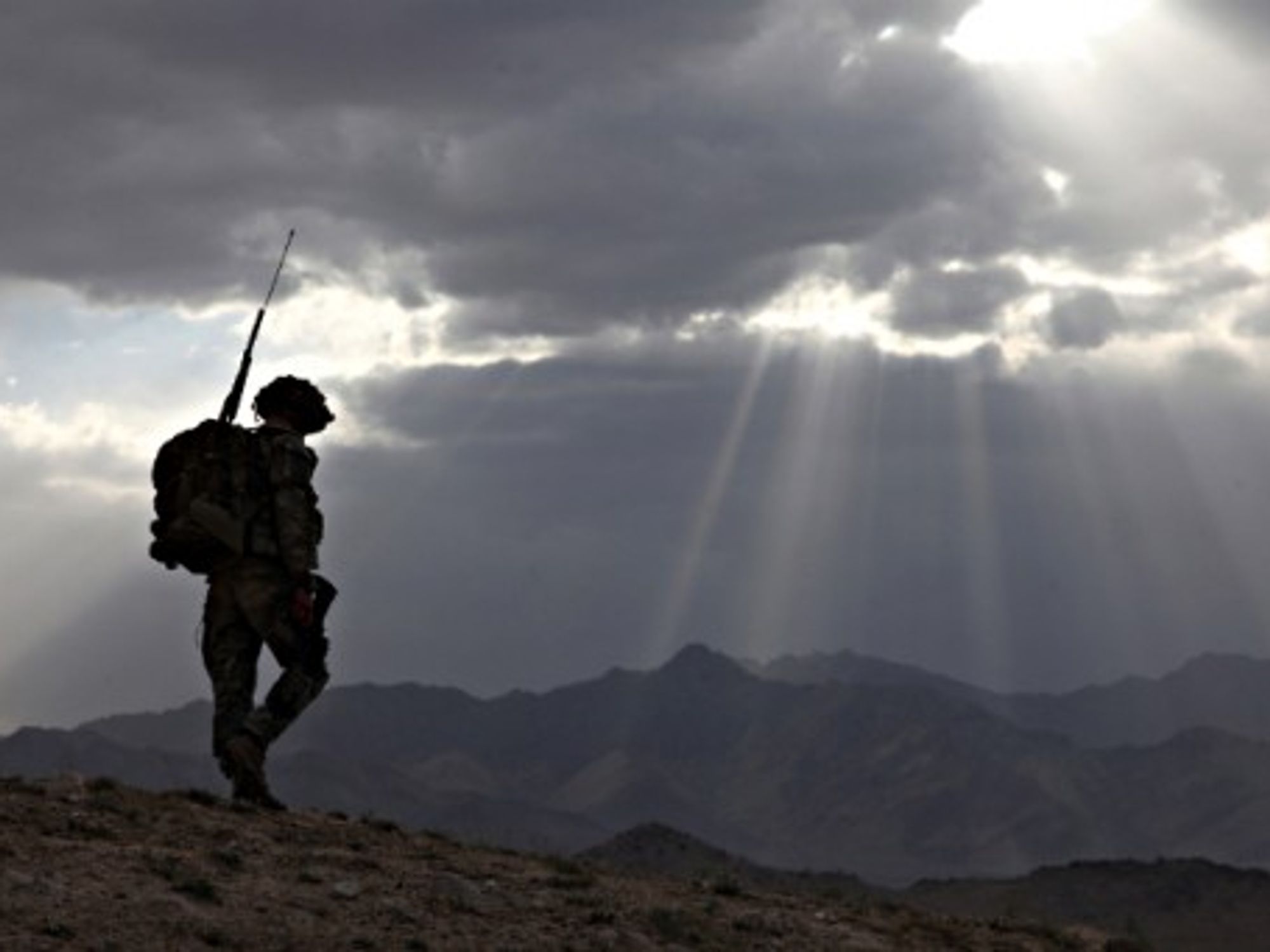 A U.S. Army Spc. in Afghanistan's Logar province, in June 2010.