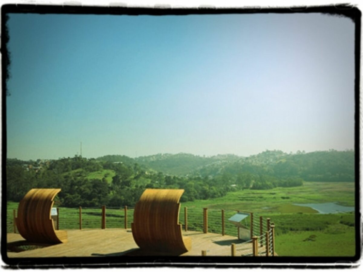 A view from Parque das Cerejeiras