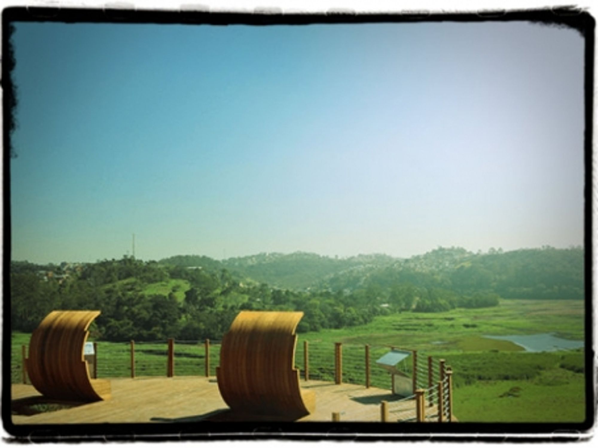 A view from Parque das Cerejeiras