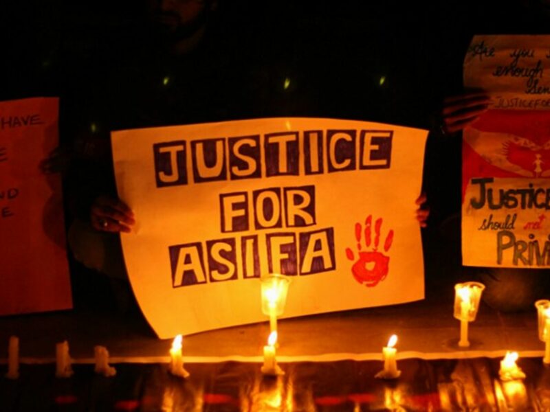 A vigil for another victim of rape and murder