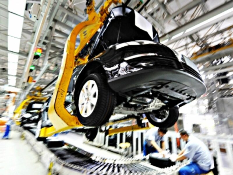 A VW plant in Changchun, northeastern China