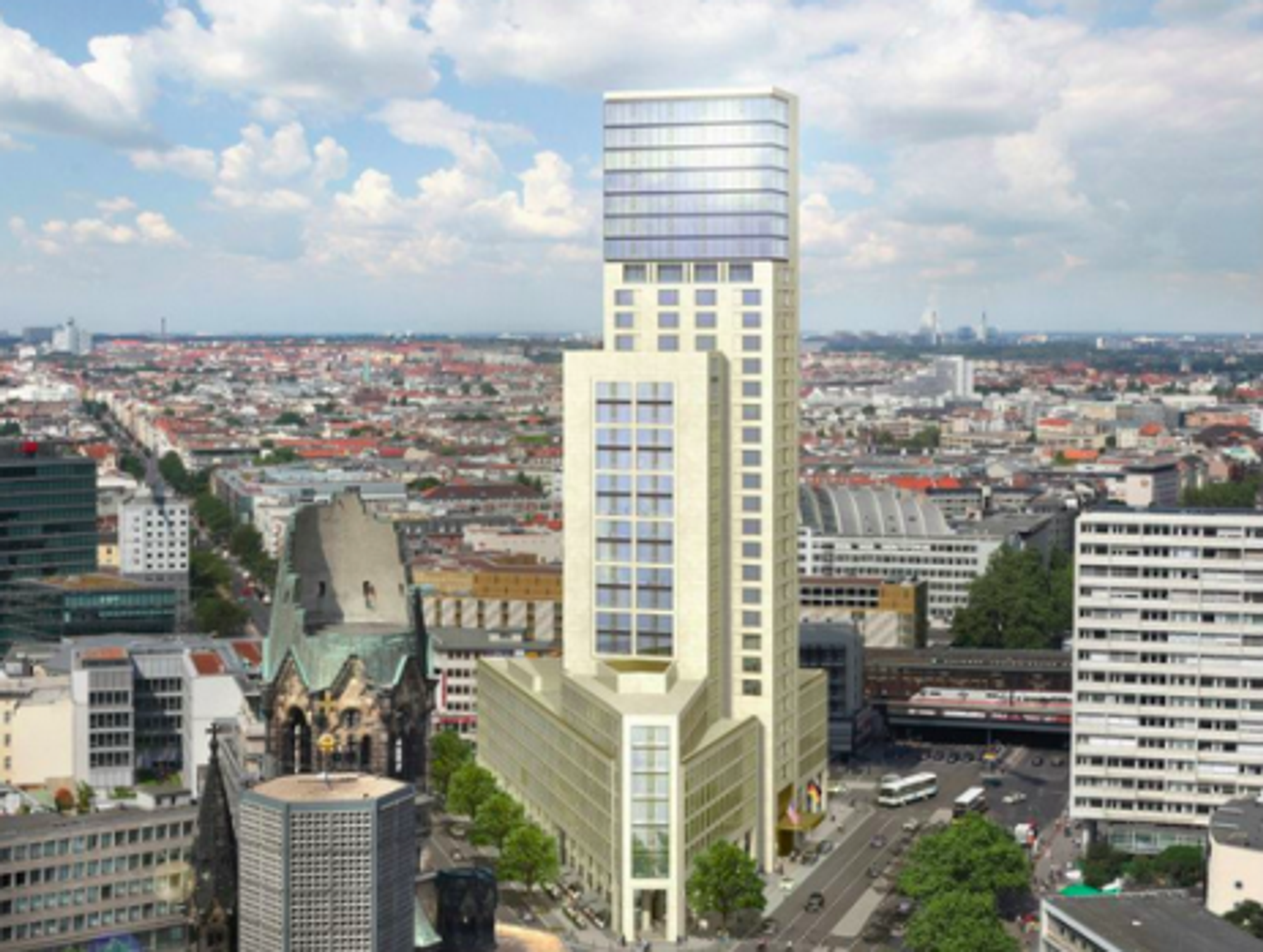 A Waldorf Astoria Hotel Tries To Brighten A Gray Berlin Neighborhood