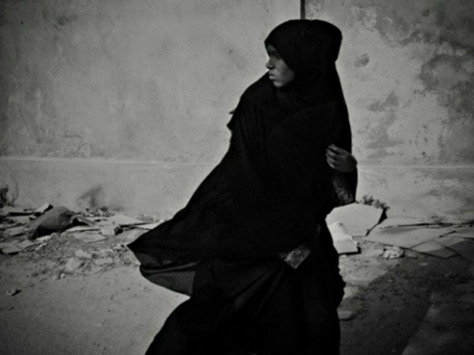 A woman on the streets of Hargeisa, the capital of Somaliland.